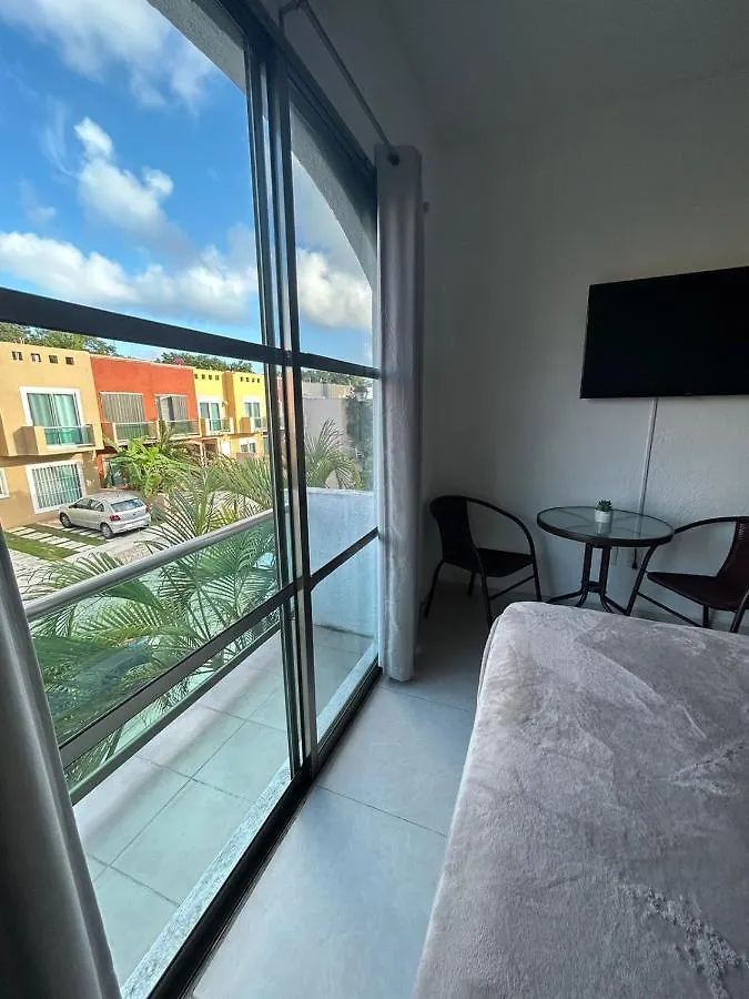 Apartamento Casa Spa Palmeras - Habitacion Privada Cancún Habitación en casa particular
